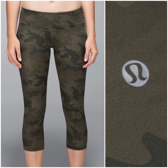 camouflage lululemon pants
